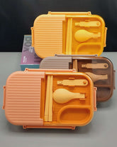 Bento Lunch Boxes With Utensils For Adults & Kids High Quality Plastic, BPA-Free and Food-Safe Materials